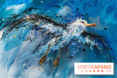 Exposition street-art Sax à Paris : A travers l'océan