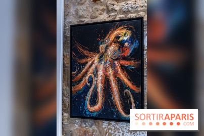 Exposition street-art Sax à Paris : A travers l'océan