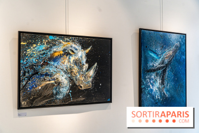 Exposition street-art Sax à Paris : A travers l'océan