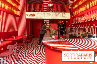 Slice Pizza Club, la pizzeria aux parts XXL à Paris