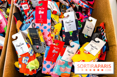 Destockage de chaussettes Happy Socks, adultes et enfants, à Paris - image00001