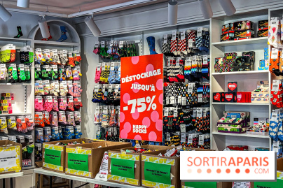 Destockage de chaussettes Happy Socks, adultes et enfants, à Paris - image00005