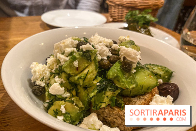 La salade Dakos à l'avocat