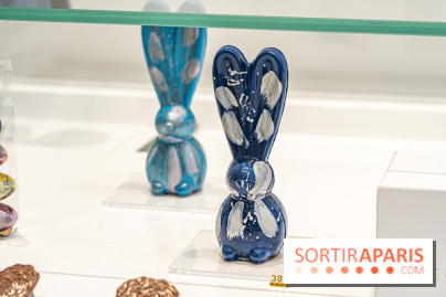 Oeuf Joyaux et chocolats de Pâques de Jade Génin 2024