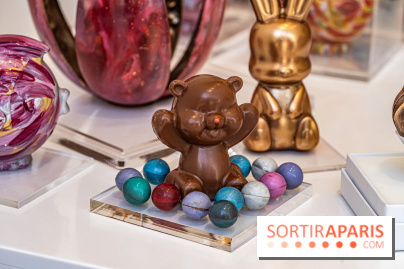 Oeuf Joyaux et chocolats de Pâques de Jade Génin 2024