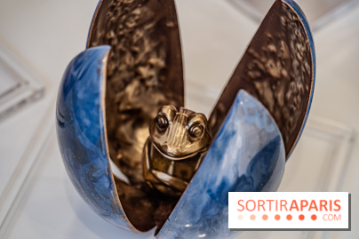 Oeuf Joyaux et chocolats de Pâques de Jade Génin 2024