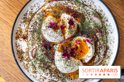 Trombone Coffee Shop Paris 20e -  Turkish egg