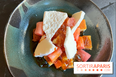 LAVA - Dessert rhubarbe, mezcal, chipotle