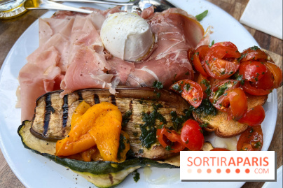 Les Vitelloni - Légumes grillés, jambon, mozzarella