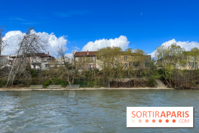 Croisière olympique sur l'île Saint-Denis - écluse de la briche