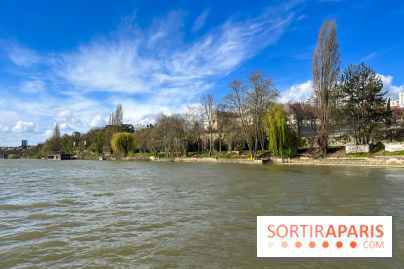 Croisière olympique sur l'île Saint-Denis - quais Epinay-sur-Seine
