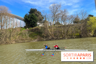 Croisière olympique sur l'île Saint-Denis - aviron Ile des Vannes