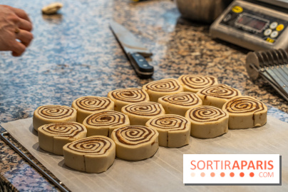 Éveil Boulangerie aux farines anciennes Paris 17e - roulé cannelle