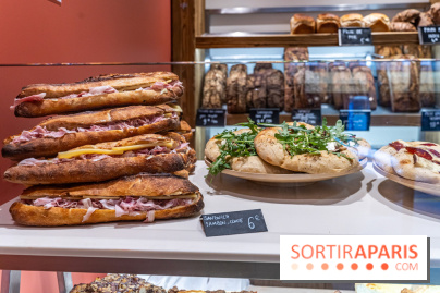 Éveil Boulangerie aux farines anciennes Paris 17e - sandwich