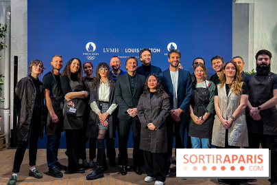 Malles Médailles et Torches des Jeux Olympiques de Paris 2024 griffées Louis Vuitton - image00002