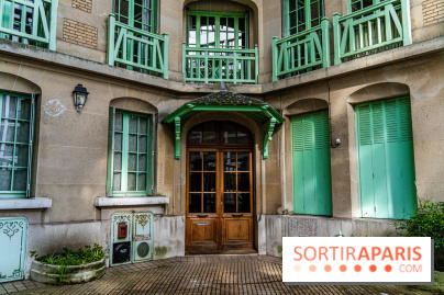 Insolite, la façade originale de la rue Blomet Paris 15e - photos