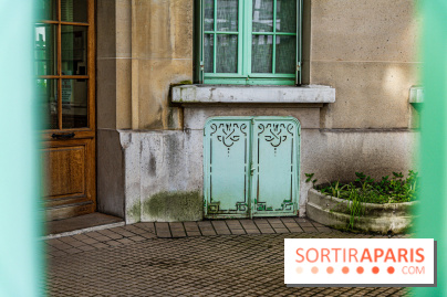 Insolite, la façade originale de la rue Blomet Paris 15e - photos