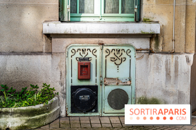 Insolite, la façade originale de la rue Blomet Paris 15e - photos -  A7C9550
