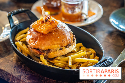 Le brunch festif du Bistrot Podium - Paris 15e - Top Chef -  burger frites