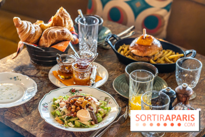 Le brunch festif du Bistrot Podium - Paris 15e - Top Chef -  salade caesar