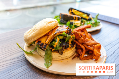 Seven Heaven, le coffee shop dog's friendly et kid's friendly de Paris 11e -  bao bao burger