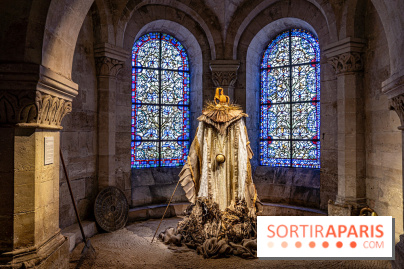 La Trêve la Basilique Saint-Denis, l'exposition costumes et photos de Sophie Comtet Kouyaté en mode jeux Olympique en Grèce Antique