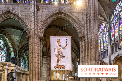 La Trêve la Basilique Saint-Denis, l'exposition costumes et photos de Sophie Comtet Kouyaté en mode jeux Olympique en Grèce Antique