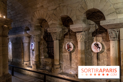 La Trêve la Basilique Saint-Denis, l'exposition costumes et photos de Sophie Comtet Kouyaté en mode jeux Olympique en Grèce Antique