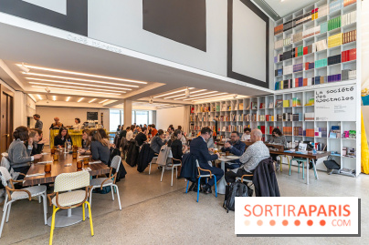 Le Café Mirette, l'excellent resto à la Fondation Pernod, côté Gare Saint-Lazare -  A7C0056