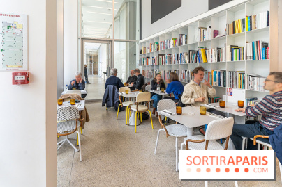 Le Café Mirette, l'excellent resto à la Fondation Pernod, côté Gare Saint-Lazare -  A7C0057