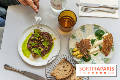 Le Café Mirette, l'excellent resto à la Fondation Pernod, côté Gare Saint-Lazare -  A7C0064