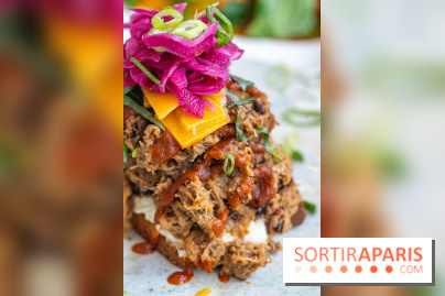 Le Café Mirette, l'excellent resto à la Fondation Pernod, côté Gare Saint-Lazare -  agneau confit