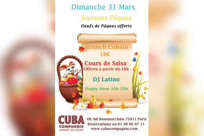Dimanche de Pâques au Cuba Compagnie