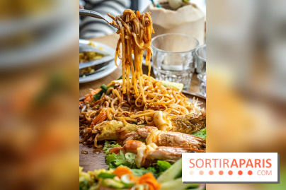 Q Bar, le bistrot et restaurant Thaïlandais à Paris -   pad thaï