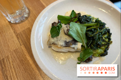 Brion - Poisson, curry vert, escargots