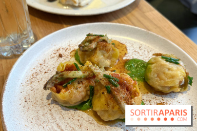 Brion - Ravioles morue et poulpe