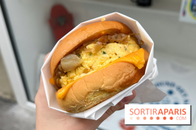 Round Egg Buns - Sandwich oeufs brouillés