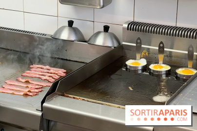 Round Egg Buns - Bacon et oeufs