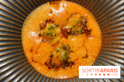 Amâlia - Raviolis aux gambas, nduja