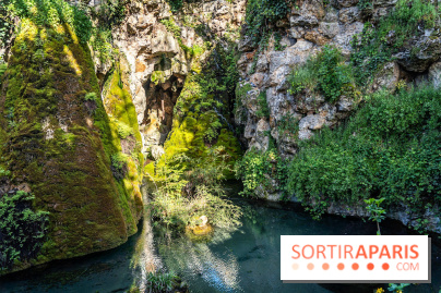 Parc du Dr Fauvel à Villennes sur Seine, grotte et cascades