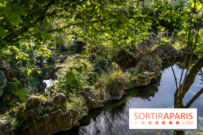 Parc du Dr Fauvel à Villennes sur Seine, grotte et cascades