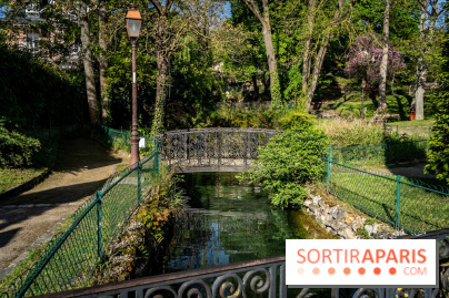 Parc du Dr Fauvel à Villennes sur Seine, grotte et cascades