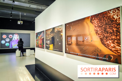 Arabofuturs : l'exposition entre science-fiction et prédictions à l'Institut du Monde Arabe - photos - IMG20240422100320