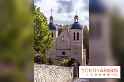 Village de Medan dans les Yvelines -  église de Medan