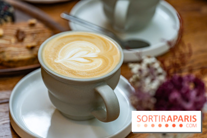 Fu Patisserie et coffee shop Paris 13e -  cafe latte