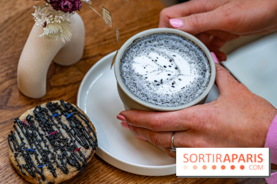 Fu Patisserie et coffee shop Paris 13e -  sésame latte