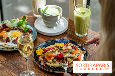 Fu Patisserie et coffee shop Paris 13e -  pancake aux fruits