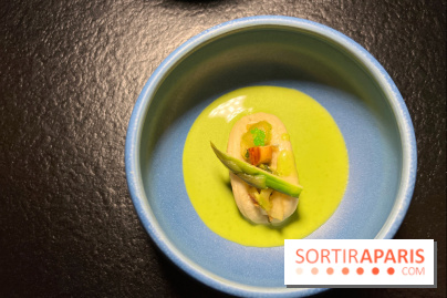 Quelque Part - Bao aux asperges