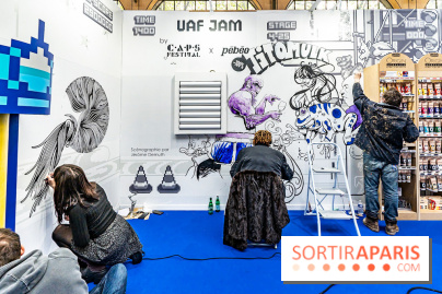 Urban Art Fair 2024 au Carreau du Temple, la foire internationale de street art - photos -  A7C2403