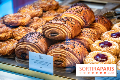La Boulangerie - Pâtisserie de Christophe Michalak Étienne Marcel dans le 1er arrondissement - pain au chocolat